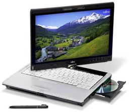 Легкие «трансформеры» Fujitsu LifeBook T5010 и T1010 оснащены широкоформатными 13,3-дюймовыми экранами 